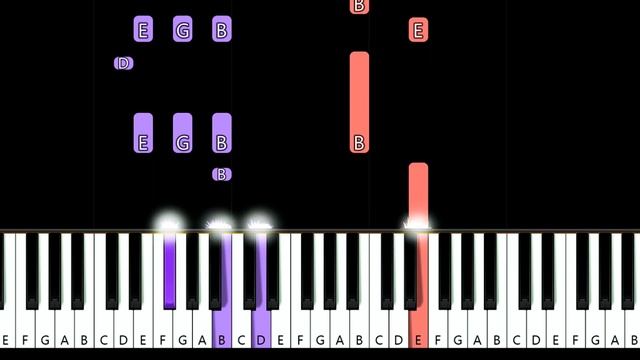 Calvin Harris - Stay With Me ft Halsey, Justin Timberlake, Pharell Williams (Piano Tutorial) смотреть онлайн