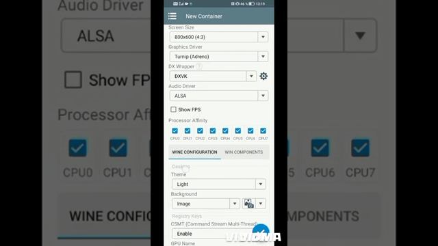 установка и настройка Winlator 6.0 на андройд