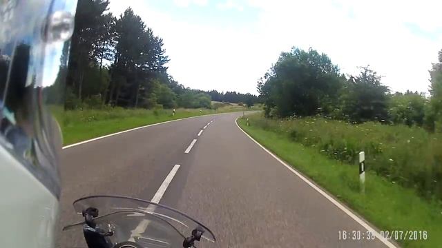 Phil and Andy having a play - Germany, K1200RS & R1 смотреть онлайн