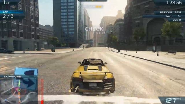 Need For Speed Most Wanted 2012/ AUDI R8 GT Spyder / Blacklist 8 Gameplay. смотреть онлайн