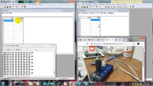 SIMOR - Modbus Gateway (modbus rtu to modbus tcp ip) смотреть онлайн