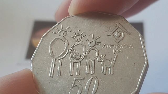 Australia 1994 50 Cents Coin смотреть онлайн
