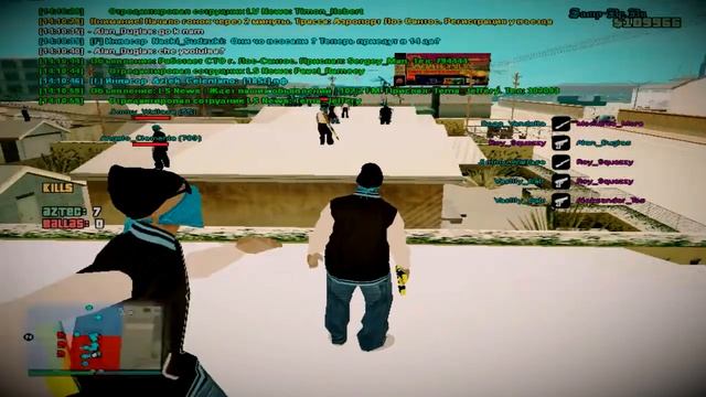 Samp Rp 02 || Терра Aztecas v\s Ballas || смотреть онлайн