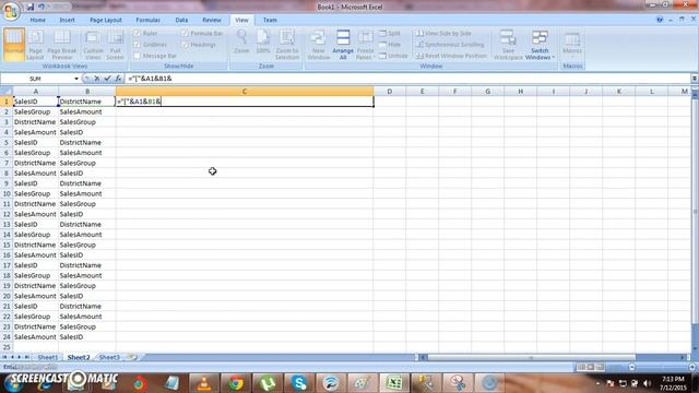 How To Merge Multiple Columns data In Excel смотреть онлайн