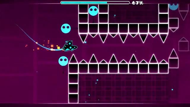 Geometry Dash: 1.0 styled (Hard Demon?) (NoClip)- Polar Swing by SwissCheese865 (Me) смотреть онлайн