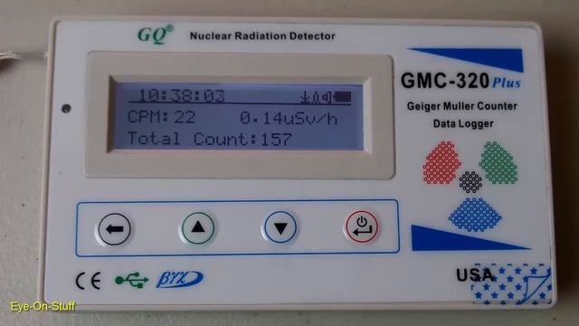 GMC-320+ Plus Geiger Counter : Ionizing Radiation Detector : Americium 241 : Eye-On-Stuff смотреть онлайн