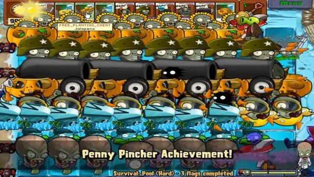 Plants vs Zombies Zombotany Mod Gameplay Zombotany 2 Vs Giga Gargantuar смотреть онлайн