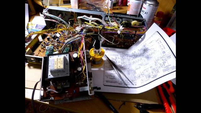 Восстановление кассетной деки Akai CS F33R Часть 5 смотреть онлайн