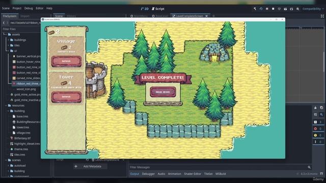 Udemy - Create a Complete Grid-Based Puzzle Game in Godot 4 with C#4 смотреть онлайн