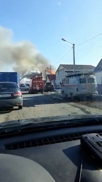 Пожар в Ульяновске смотреть онлайн