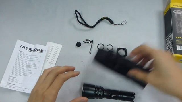 NITECORE LED FLASHLIGHT CI6 440 LUMENS WITH INFRARED BLACK смотреть онлайн