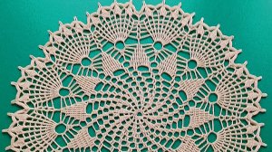 Салфеточка Крючком. Первая часть.