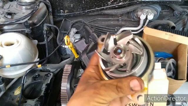 VW Robust. Cambio de banda de distribución! смотреть онлайн