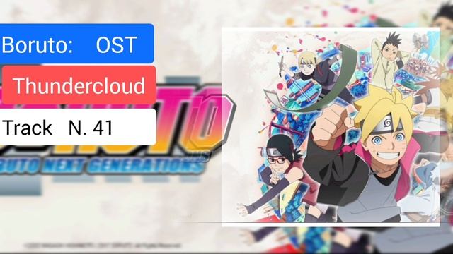 Boruto: Naruto next generations - OST | Thundercloud