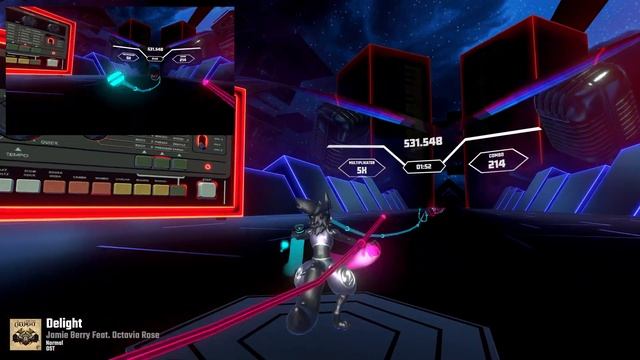 Synth Riders “Delight” – Jamie Berry ft. Octavia Rose (Normal) #synthriders смотреть онлайн