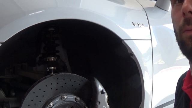 Réglage hauteur des suspensions BC Racingsur R8 Spyder V10 смотреть онлайн