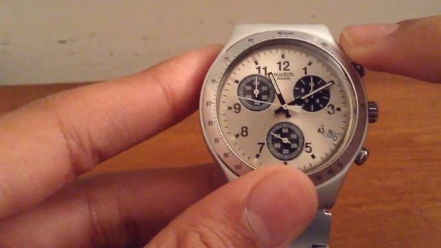 How to use the chronograph features on a watch and how to reset the hands смотреть онлайн