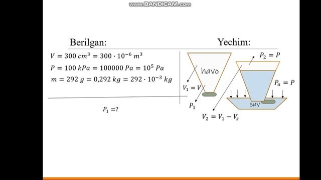 Изотермик жараён. Izotermik Jarayon (Molekulyar Fizika).