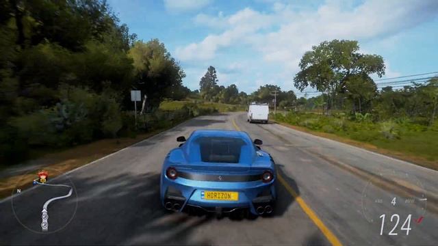 Ferrari F12TDF - Forza Horizon 5. Realistic Driving