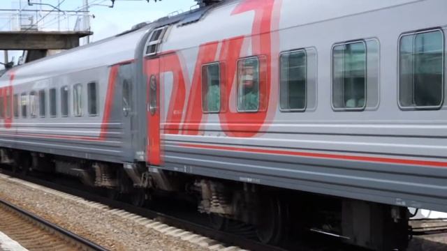 Электровоз ЭП2К - 151 С ПАССАЖИРСКИМ ПОЕЗДОМ / EP2K WITH THE TRAIN смотреть онлайн