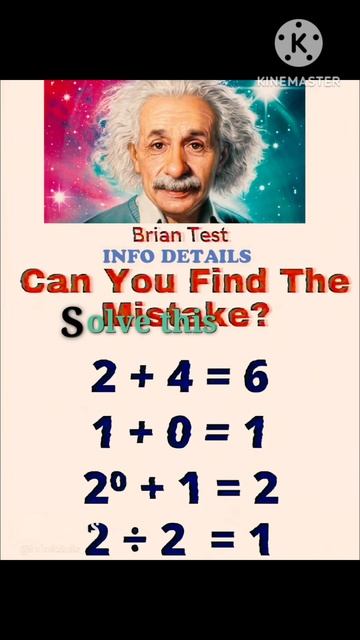 Can you find the mistake this equation 🤯😲 #for#alberteinstein #shorts #youtubeshorts смотреть онлайн