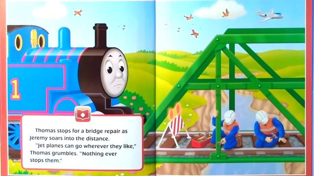 THOMAS & FRIENDS "THOMAS AND THE JET PLANE" - Read Aloud - Storybook for kids, children смотреть онлайн