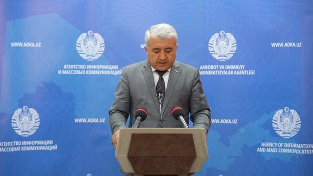 Standartlashtirish bo‘yicha MDH davlatlararo Kengashi yig‘ilishi masalalari — A.Rasulov (brifing) смотреть онлайн