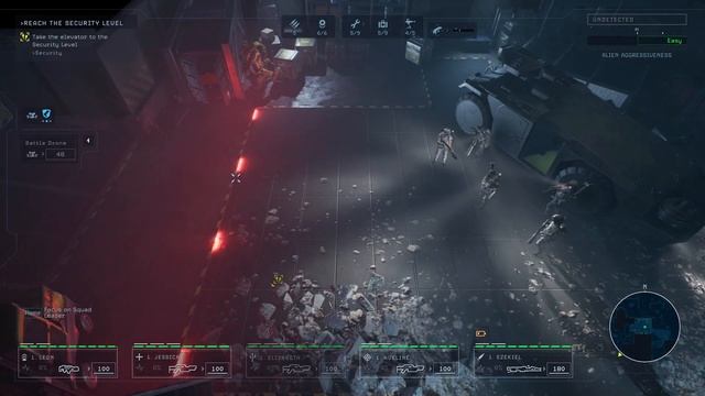 Aliens: Dark Descent Bug cannot progress to security level смотреть онлайн