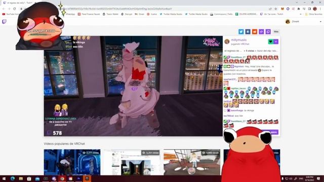 MILLY con la skin de rata roja смотреть онлайн