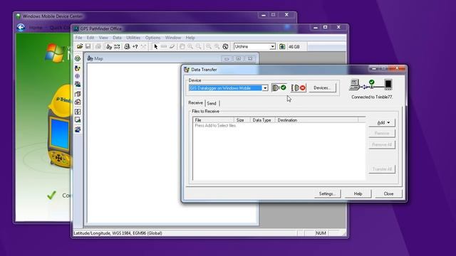 Trimble-Data transfer смотреть онлайн