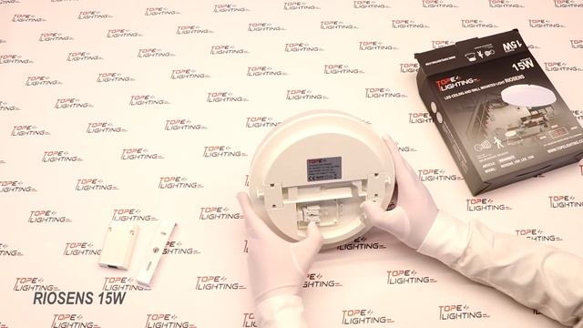 TopE Lighting "RIOSENS" 15 Watt LED ceiling and wall mounted light смотреть онлайн