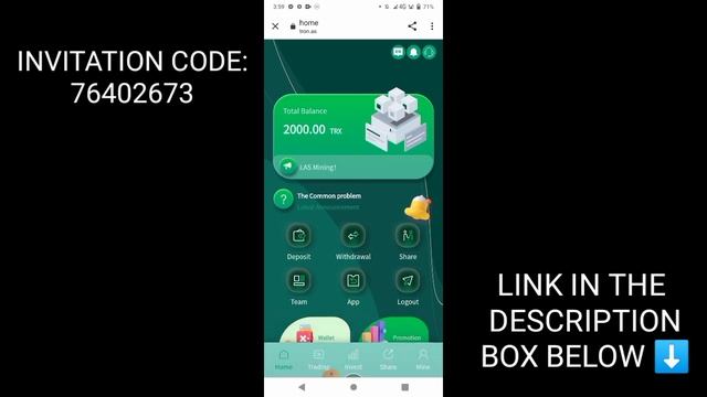 Make money online | tron.as full review | 2000trx reg. bonus | live deposit and real-time withdrawa смотреть онлайн