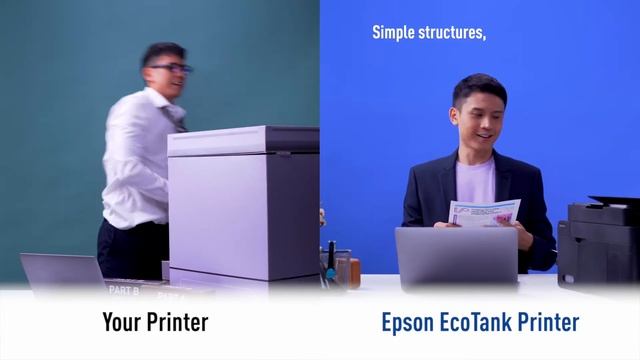 EcoTank vs Laser Printers - High Reliability (SOHO) смотреть онлайн