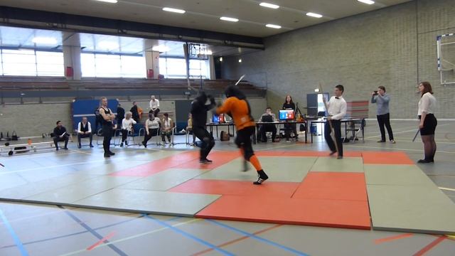 Oskar ter Mors VS Branko Sakkers - Final Longsword Division 2 - NHK 2019 #3 смотреть онлайн