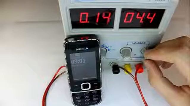 Nokia 2700. Тест на превышение напряжения зарядки1054 смотреть онлайн
