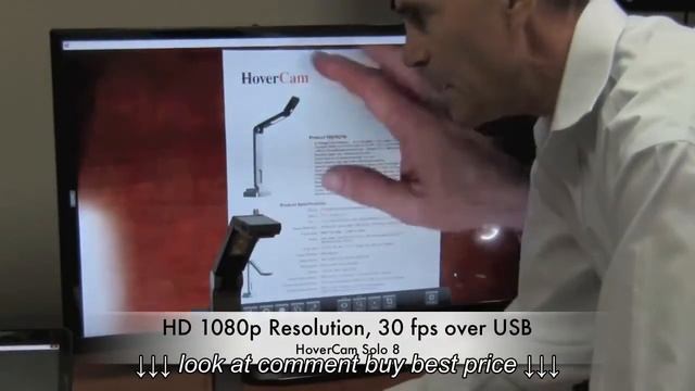 HoverCam Solo 8 vs Lumens DC162 LadiBug Document Camera Comparison смотреть онлайн