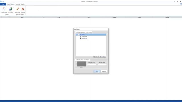 Solid Edge 2D Nesting смотреть онлайн