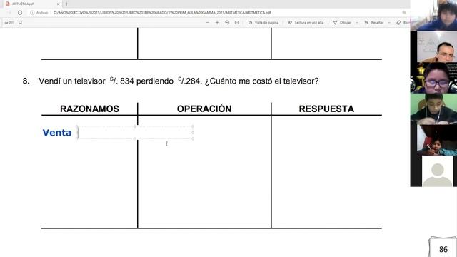 Problemas I (Adición y Sustracción) - Aritmética - 3er Grado - Aula Gamma смотреть онлайн