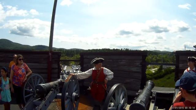 Lake George Fort William Henry Musket and Cannon Demo смотреть онлайн