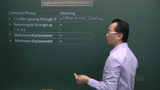 Application of Differentiation - Kinematics (Additional Maths Sec 3/4) смотреть онлайн