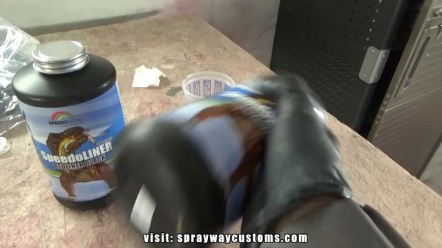 Using Bed Liner For Undercoating On Inner Fender Wheel Wells - T-Rex Truck Bedliner On OBS Silverad смотреть онлайн