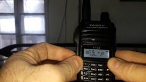 Yaesu FT-4X przemiennik programowanie z klawiatury #YAESU #FT-4X #SP8GB