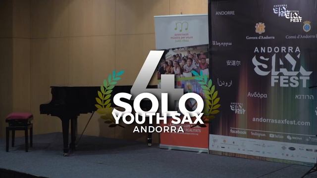 IV ANDORRA INTERNATIONAL SAXOPHONE COMPETITION - AWARDS CAT D смотреть онлайн