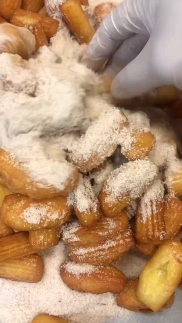 Delicious Spanish Baby Churros #youtubeshorts #viral #shorts #churros #baby #delicious