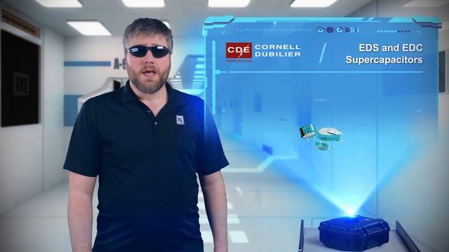 Cornell Dubilier EDS and EDC Double-Layer Supercapacitors, Tech Specs | TTI, Inc. смотреть онлайн