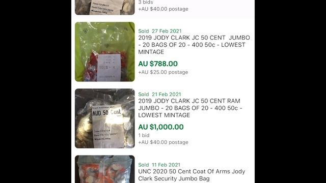 The Surprising Truth About 50 Cent Coin Jumbo Bag Values 2020, 2021 смотреть онлайн