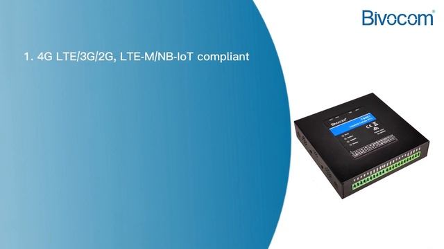 Bivocom Mini RTU TG501 смотреть онлайн