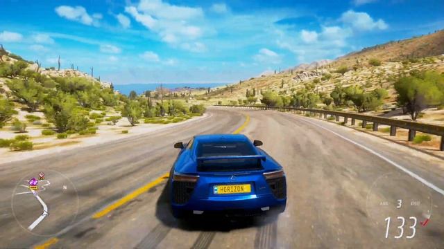 Lexus LFA - Forza Horizon 5. Realistic Driving