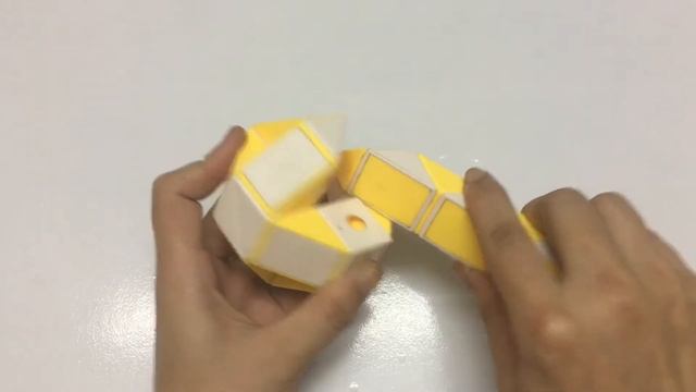 Rubik's Twist or Rubik's Transformable Snake 36 - Flower - 花 смотреть онлайн