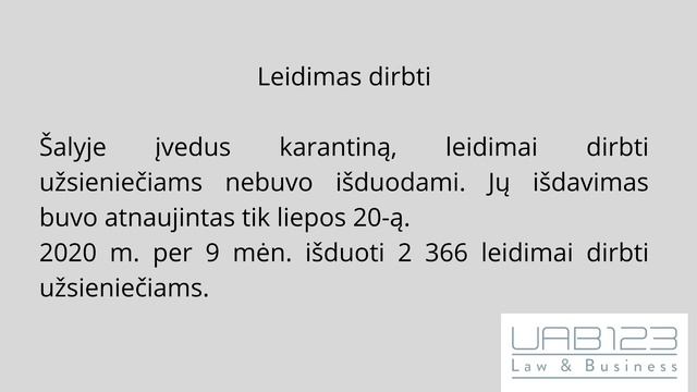 UŽSIENIEČIŲ ĮDARBINIMAS LIETUVOJE - ką būtina žinoti? смотреть онлайн